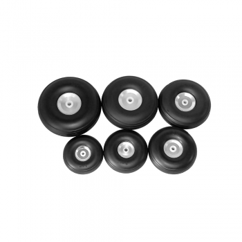 PU-Gummirad + Aluminiumfelge 83mm/3,25"/29/5 MSP - MSP3-00089